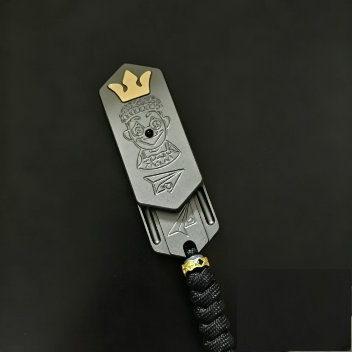 Lucky Candy Tuning Fork EDC Push Slider
