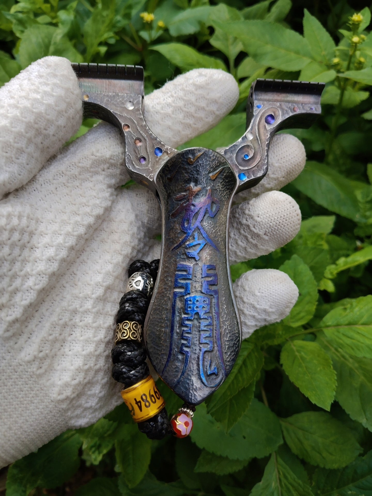 Titanium Alloy EDC Elastic Hand Play Gadget