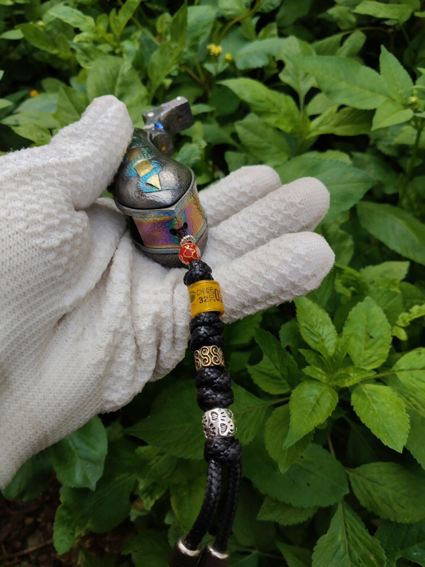 Titanium Alloy EDC Elastic Hand Play Gadget