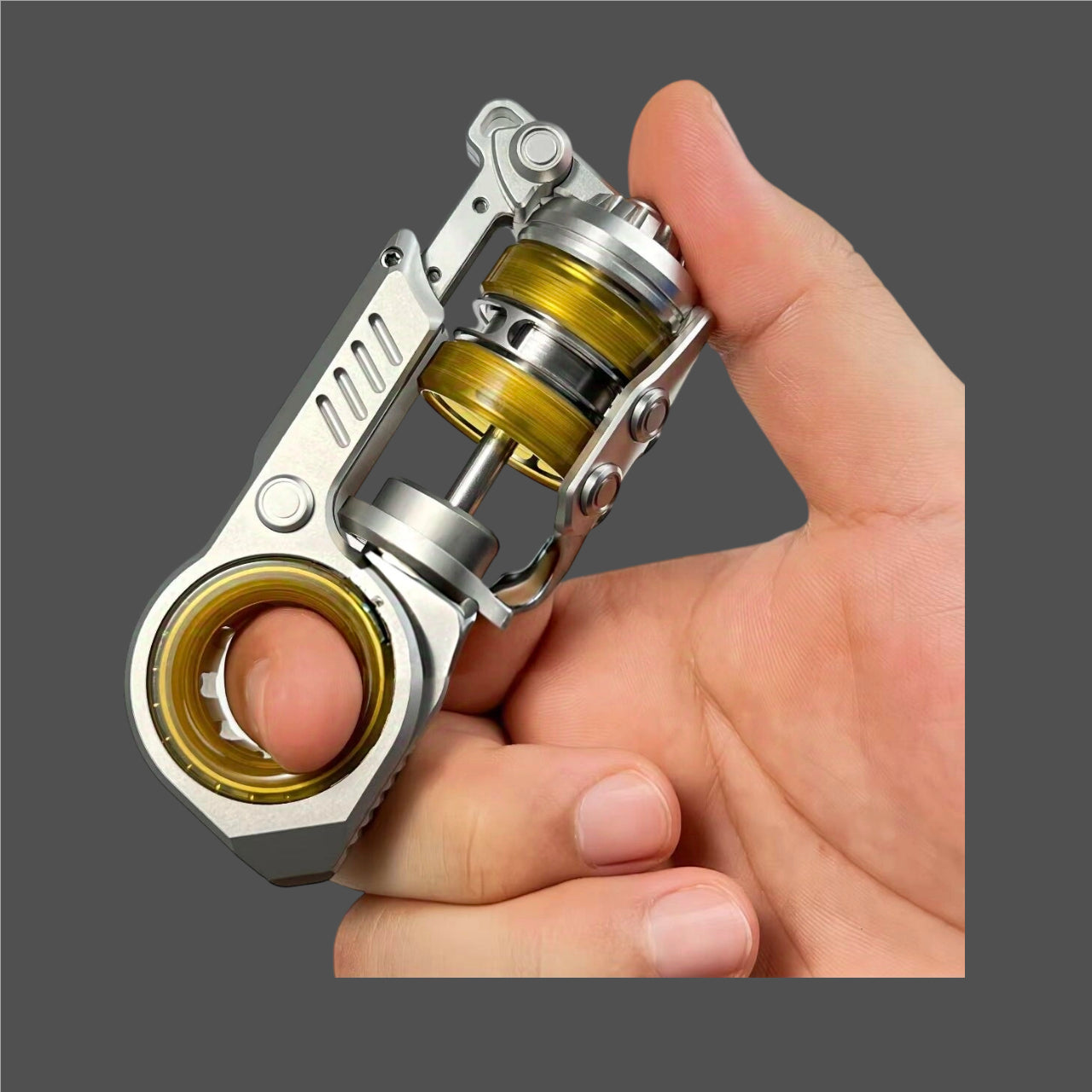 Swing Ball Composite Tuning Fork Ratchet EDC
