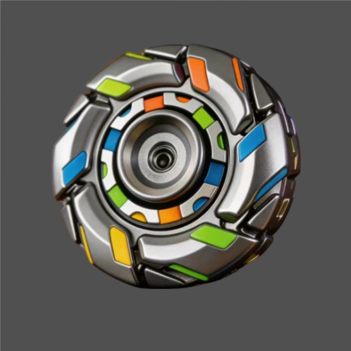 Restless No.08 Stainless Steel Glow EDC Fidget Spinner