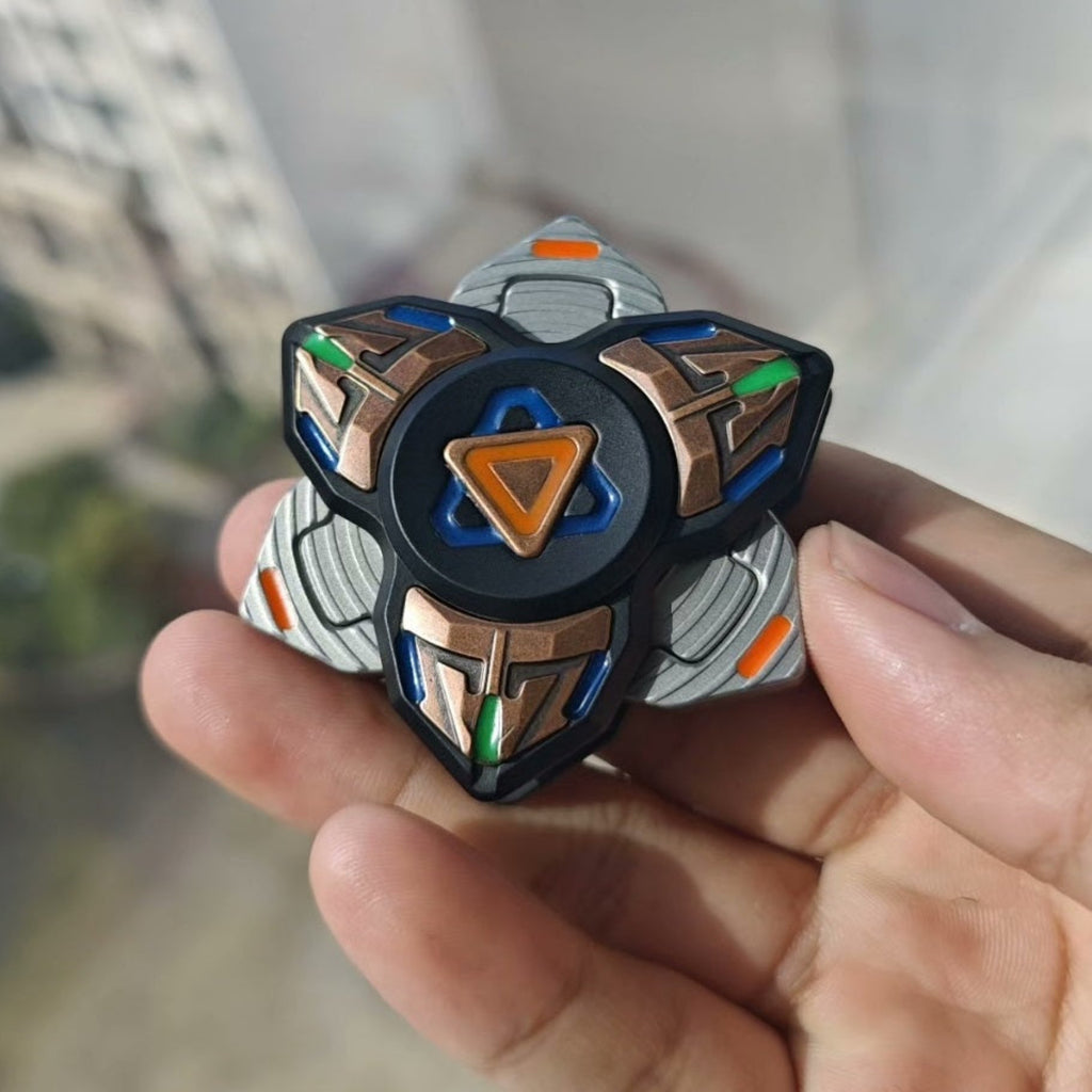 Expel EDC Fidget Spinner – Stainless Steel & Copper Linkage