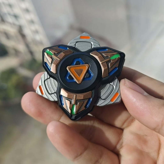 Expel EDC Fidget Spinner stainless steel and copper linkage