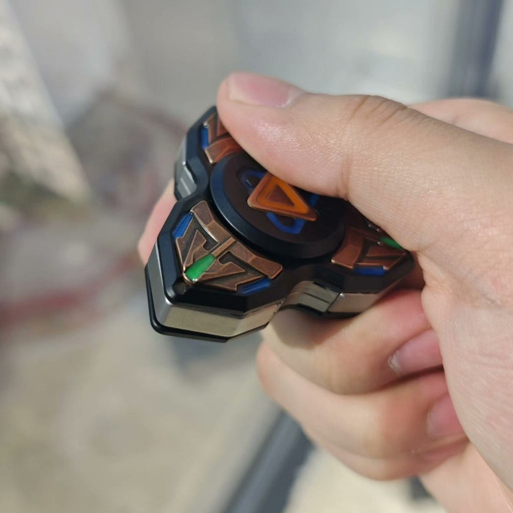 Expel EDC Fidget Spinner – Stainless Steel & Copper Linkage