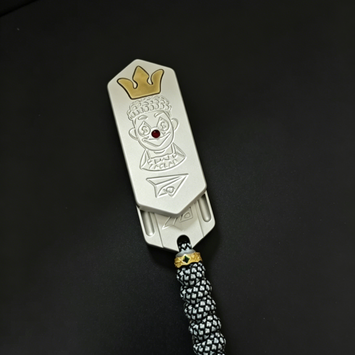 Lucky Candy Tuning Fork EDC Push Slider